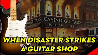 When Disaster Strikes  Rudys Music and how you recover from tragedy in the guitar shop [upl. by Onateag960]