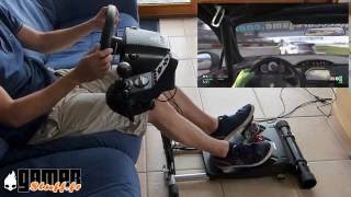 FR Test Wheel Stand Pro  Logitech G25  Support Volant [upl. by Dnalyaw]