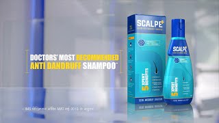 Scalpe Plus – Expert AntiDandruff Shampoo Hindi 35 sec [upl. by Aiak]