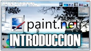 PaintNet  Tutorial  Parte 1  Introduccion Vista general [upl. by Ghassan]