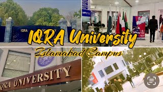 Iqra University Islamabad Campus  Full Guide  Vlog By Mona viral [upl. by Skcirdnek]