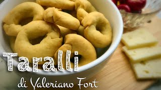 Taralli al vino bianco senza bollitura [upl. by Ztnarf930]