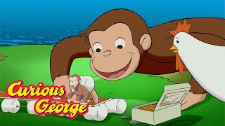 George Builds a Bridge 🐵 Curious George 🐵 Kids Cartoon 🐵 Kids Movies [upl. by Nednal155]