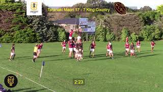 Taranaki Maori vs King Country [upl. by Bayard249]