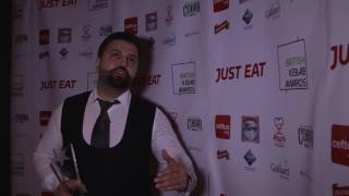 Mazlum Demir from Skewd Kitchen British Kebab Awards 2017 [upl. by Crawford]