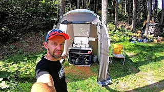 I miei setup diversi per cucinare in campeggio  cucina camping outdoor  PeschoAnvi [upl. by Nedra]