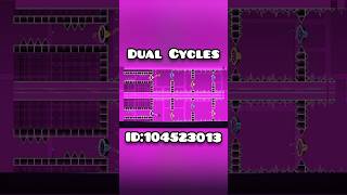 Dual Cycles Geometry Dash 22 geometrydash gd shorts short [upl. by Durkee]