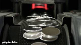 Coin Minting Process  Quality Silver Bullion [upl. by Phelps]