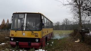 Ikarus 26004 1299 Odpalanie po 2 latach postoju  Ikarus cold start [upl. by Kimon]