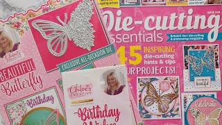 Die Cutting Essentials 100th Issue Special Edition Magazine PLUS Sneak Peak Of A Upcoming Project [upl. by Nylhsa]