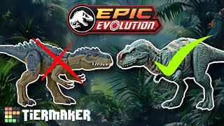 Las Mejores Figuras De Jurassic world Mattel 2024  Tierlist [upl. by Shue781]