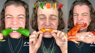 New Best LukeDidThat Spicy Challenge Tik Toks 2023  New Funny Tik Tok Memes  TikTok Famous [upl. by Anneliese]