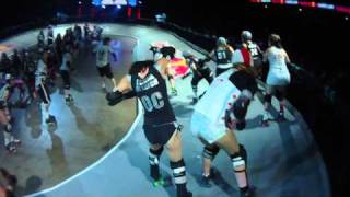 Roller Derby competition  Red Bull Banked Jam [upl. by Ellon684]