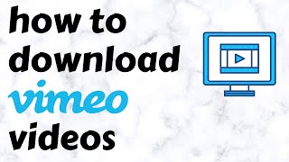 How to Download Embedded Vimeo Videos No Software Required [upl. by Airotkiv329]