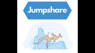 Usar el programa JumpShare para compartir Imágenes Vídeos y Archivos en reuniones virtuales [upl. by Navad]