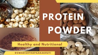 Home Made Protein powder  Healthy amp Delicious Recipe  Wholesome amp Easy to Make [upl. by Dwinnell]