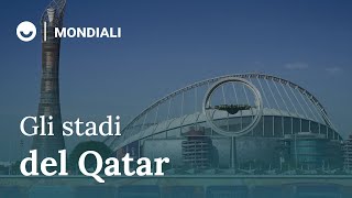 Curiosità sugli stadi per il Mondiale in Qatar [upl. by Howey]