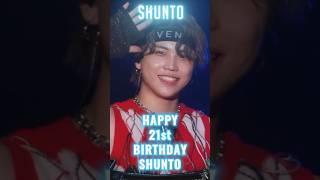 【BEFIRST】Happy 21st Birthday to SHUNTO BEFIRST SHUNTO シュント [upl. by Akemat395]