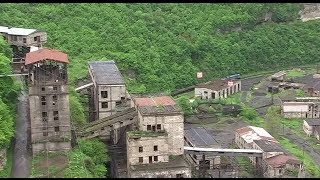 Die Hauptstadt der Seilbahnen Tschiatura ჭიათურაGeorgien HD Reportage [upl. by Ahsinyt]