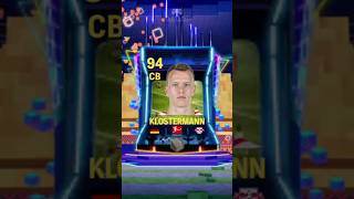 LUKAS KLOSTERMANN OVR 94 CB fcmobile shorts [upl. by Tori473]