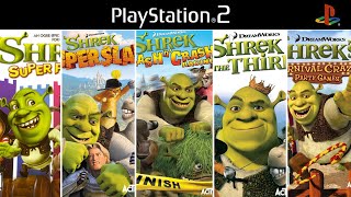 Shrek Games for PS2 [upl. by Airdnekal]