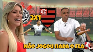 JOGO ABERTO HOJE FOI SÓ ALEGRIA COM A DERROTA DO FLAMENGO PARA O CORINTHIANS [upl. by Selimah897]