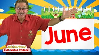 Its the Month of June  Juneteenth  Calendar Song for Kids  Jack Hartmann [upl. by Acirretal]