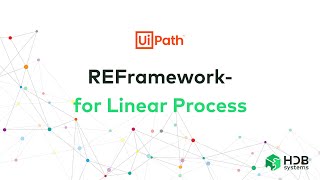 UiPath REFramework Linear Process  How to do and execute [upl. by Chirlin]