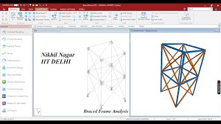 4 Braced Frame Analysis [upl. by Seena]