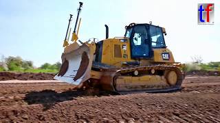 CATERPILLAR D6K2 LGP  Work Korb Germany 12042017 [upl. by Sewellyn766]