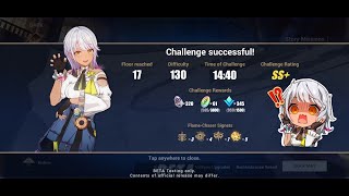 HI3 SEA BETA 53 Elysian Realm Sweet n Spicy  Difficulty 130  17F [upl. by Eilrak78]