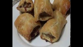 How to make Homemade Shortcrust Pastry Sausage Rolls [upl. by Dania530]