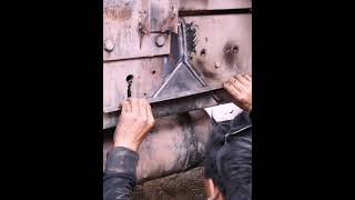 Repair cracked truck chassis by excellent welding skill [upl. by Alten]