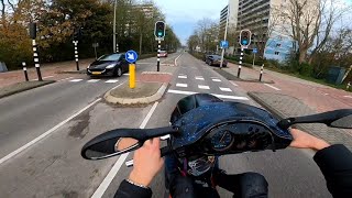 VLOG8  NA LANG WACHTEN RONDJE PURMEREND OP DE GILERA RUNNER 180CC [upl. by Anneyehc630]