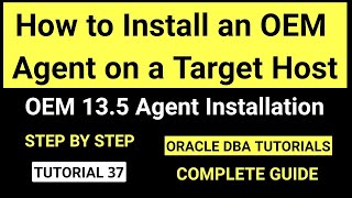 How to Install Oracle Enterprise Manager Cloud Control 12c [upl. by Annerahs]