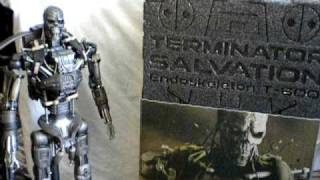 Video Review of Terminator Salvation Endoskeleton T600 Part 1 [upl. by Gorey]