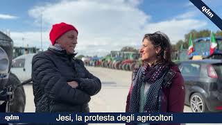 Jesi Agricoltori si accende la protesta il presidio in via Rettaroli [upl. by Lucian]