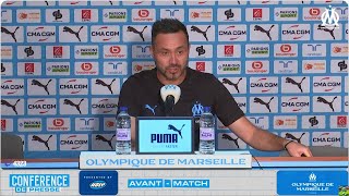 CONFERENCE DE PRESSE AVANT MATCH TOULOUSE OM  ROBERTO DE ZERBI [upl. by Keelin]