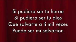 Enrique Iglesias  Heroe Lyrics Español [upl. by Eittak862]