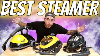 STEAM CLEANER FOR YOUR CAR  McCulloch vs Wagner vs Harbor Freight [upl. by Nodlehs]