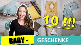 🎉 KOSTENLOS 10 Unwiderstehliche Babygeschenke zum Selbernähen [upl. by Marv]