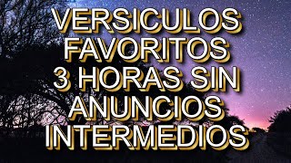 VERSÍCULOS FAVORITOS PARA REFLEXIONAR Y ORAR  3 HORASSIN INTERMEDIOS VOZ ARMANDO GAMEZ [upl. by Atiragram77]