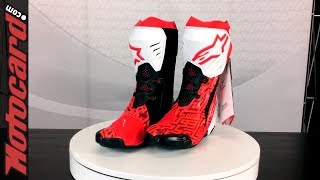 Unboxing Alpinestars Supertech R Marc Márquez 2017 boots [upl. by Epner17]