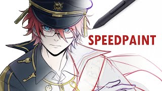 【Speedpaint】 undercover  the making of Mawarine Shuu 「undercover」 cover illustration [upl. by Narmi]