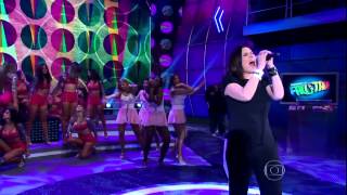 Laura Pausini  La Solitudine  Domingão do Faustão [upl. by Rebmyk]