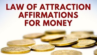 Law of Attraction Affirmations for Money  21 Day Wealth Challenge [upl. by Farly]