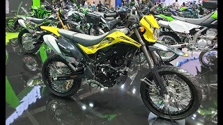 Kawasaki DTracker 150  Yellow [upl. by Ybab]