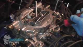 Adjust the Gas  Idle Mixture Screws on Your Edelbrock Carburetor [upl. by Bailie]