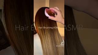 ASMR Real Person Hair Brushing asmr hair asmrhairbrushing hairsounds hairbrushing [upl. by Lorita]