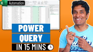 Learn Power Query amp Automate Boring Data Tasks in 15 Minutes [upl. by Mukund]